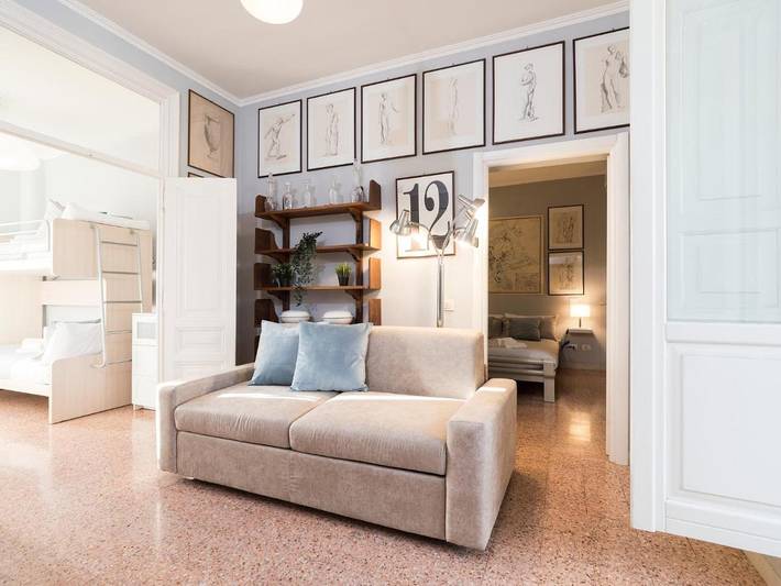 Apartamento de vacaciones para 6 personas, con vistas y jardín - 1