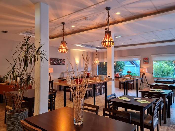 Hôtel pour 2 personnes, avec sauna ainsi que jardin et piscine