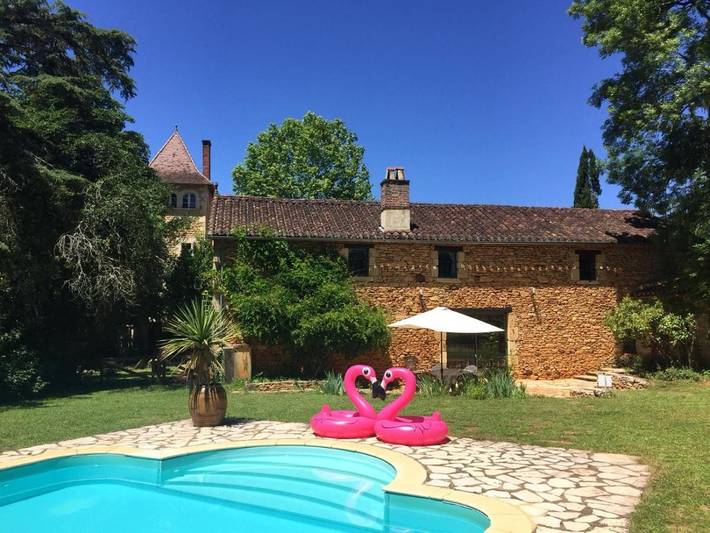 Gîte pour 2 personnes, avec jardin ainsi que piscine et vue à Saint-Martin-le-Redon - 2