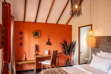 Lodge pour 2 personnes, avec jacuzzi et jardin sur l' Île de la Réunion