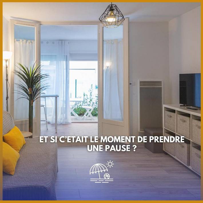 Gîte pour 2 personnes, avec jardin et terrasse dans Office De Tourisme De Gruissan