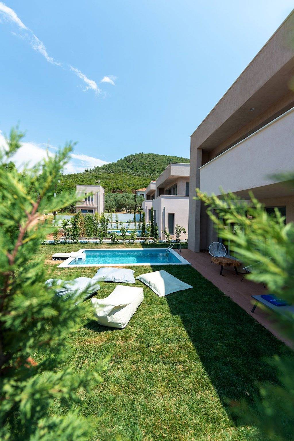 Villa für 8 Personen mit Terrasse in Skala Rachoniou, Thassos