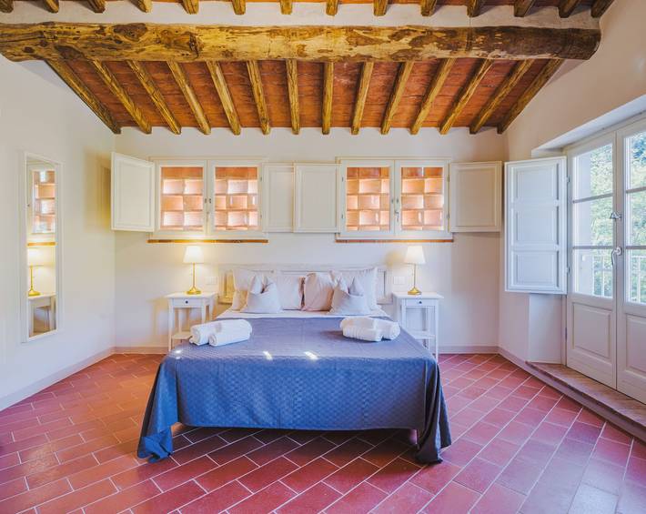 Villa pour 6 personnes, avec balcon et jardin à Capannori