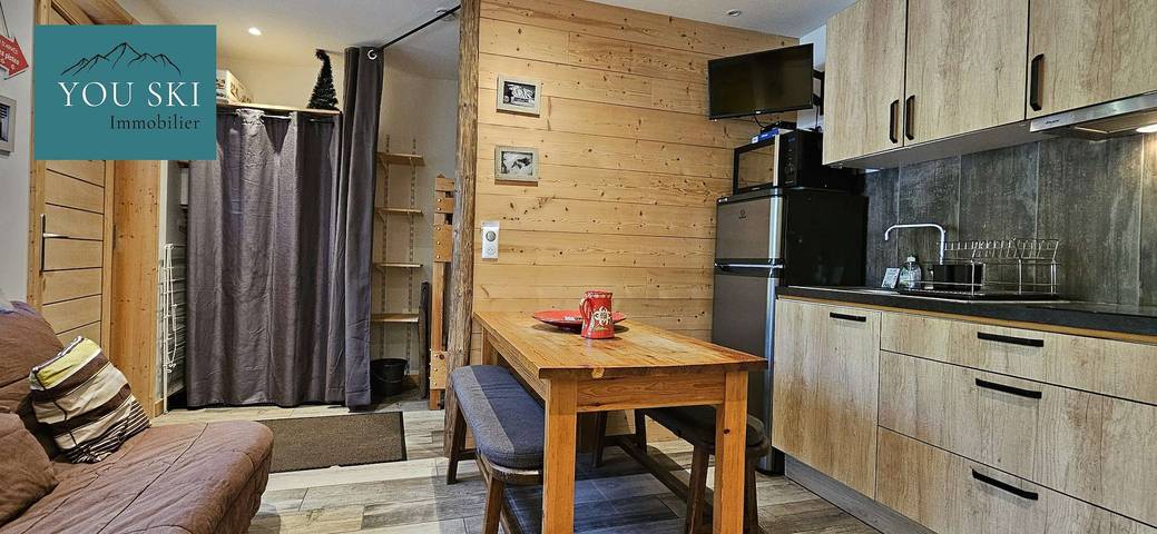 Ganze Ferienwohnung, P4 - Ground floor flat in a new chalet in Saint-Sorlin-d'Arves, Region Saint-Jean-de-Maurienne