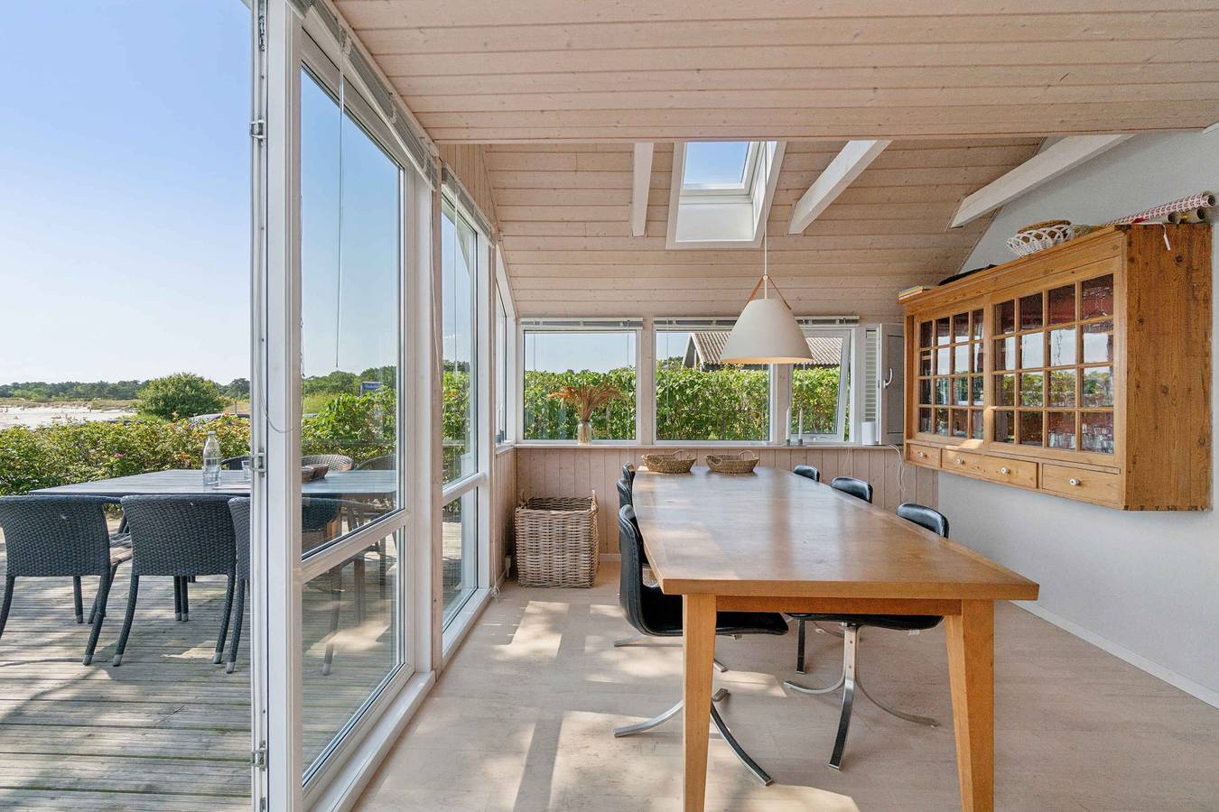 Panoramablick und Dänemarks bester Strand in Balka, Bornholm