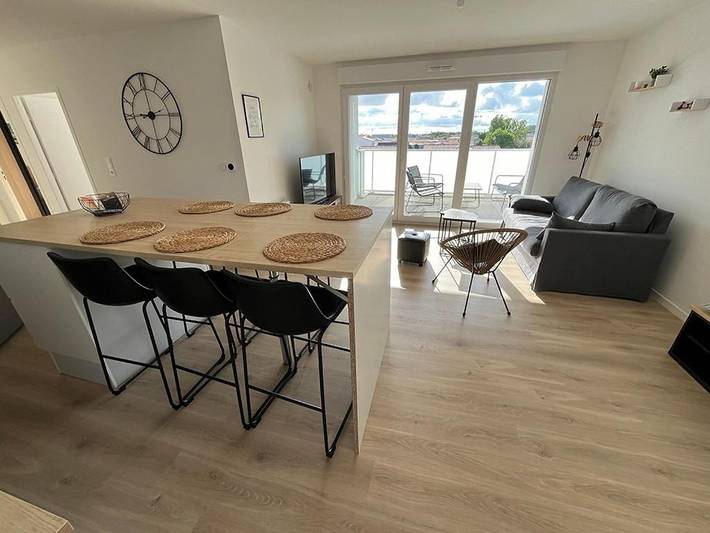 Gîte pour 4 personnes, avec terrasse, animaux acceptés dans Office De Tourisme De Notre Dame De Monts