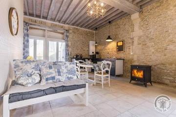 Maison de vacances pour 3 personnes, avec terrasse, animaux acceptés dans le Calvados