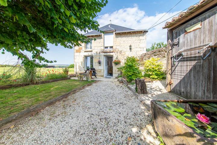 Maison de vacances pour 4 personnes, avec Terrasse et Jardin