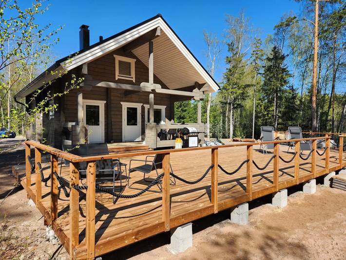 Ferienhaus für 6 Personen, mit Sauna - 1