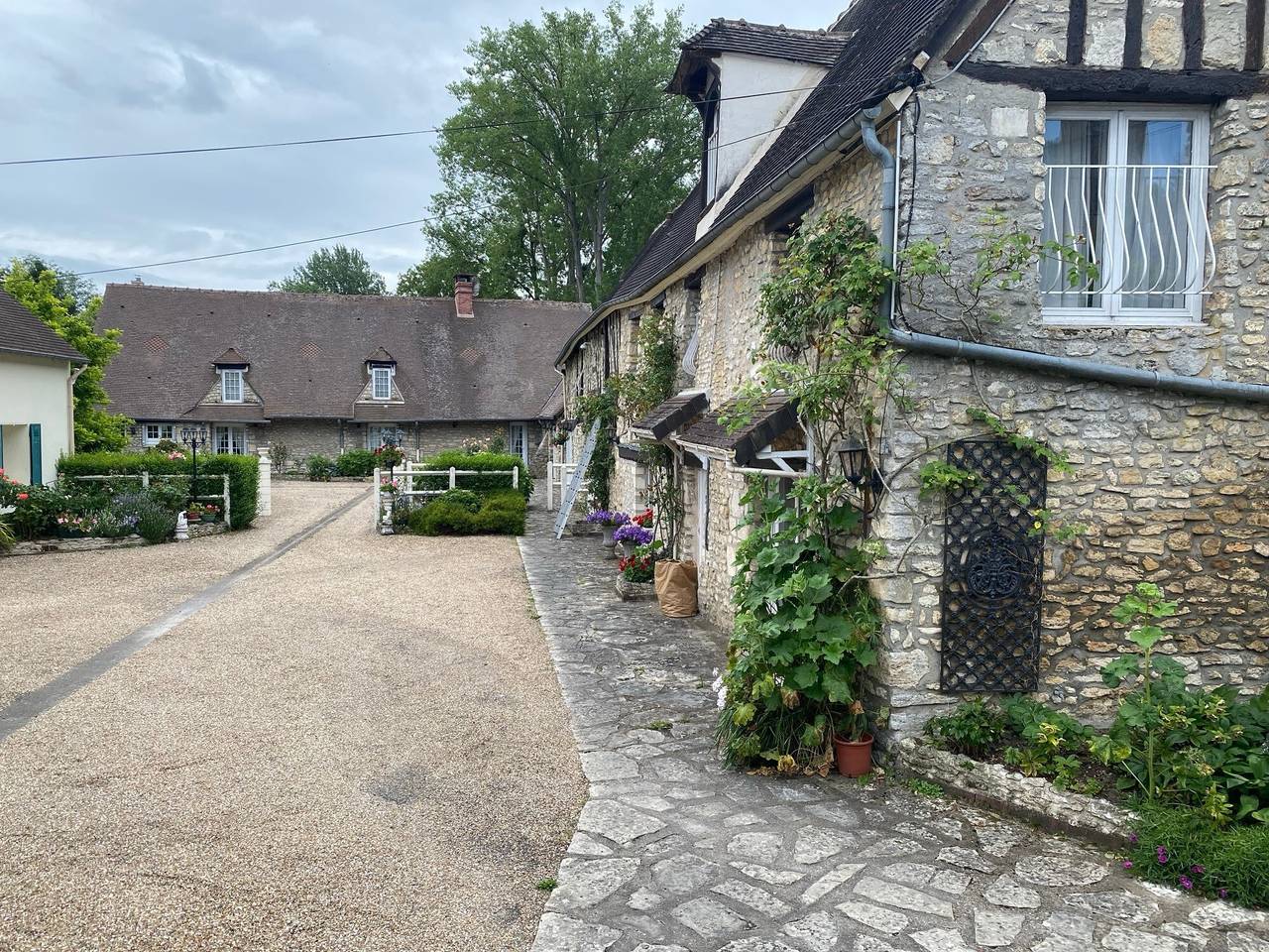 Gastenkamer Le Relais Des Hirondelles - Gardénia tuin op het terrein in Chaumont-en-Vexin, Oise