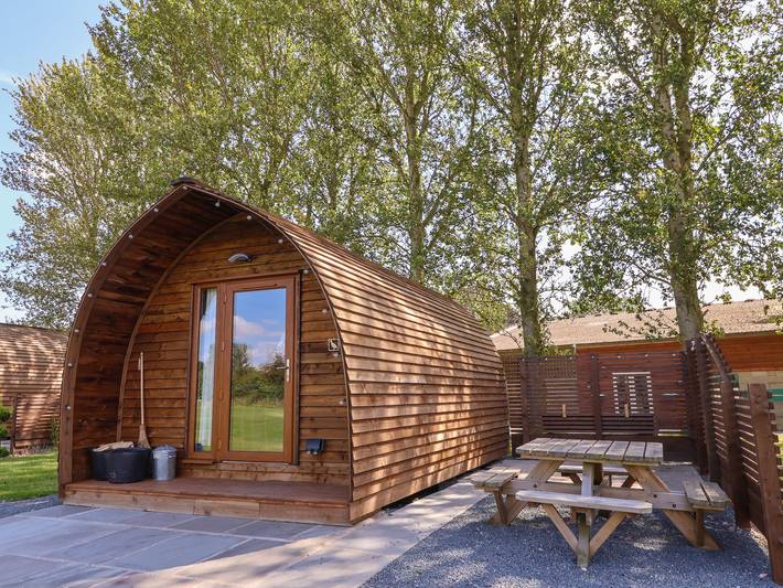 Hut for 4 people, with garden in Yorkshire