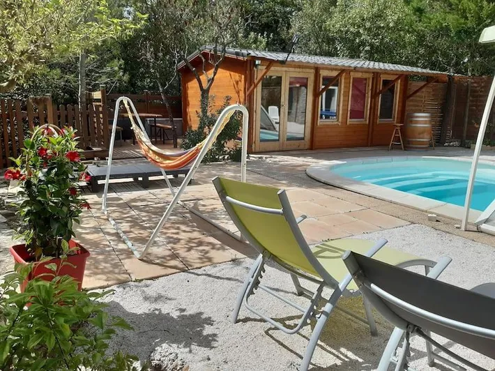 Casa de vacaciones para 4 personas, con piscina y jardín - 1