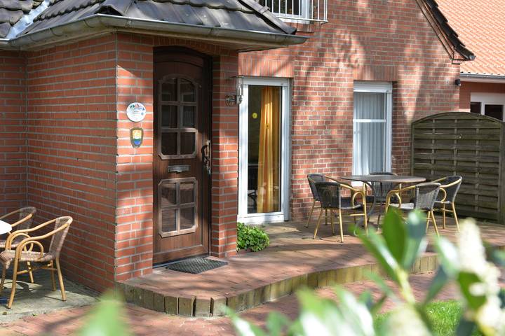 Ferienwohnung für 5 Personen, mit Terrasse und Garten sowie Sauna in Haselünne