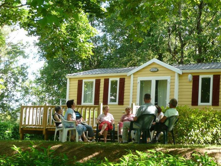 Camping Le Pech de Caumont - Mobilheim 2 personen - Super Cordelia in Cénac-et-Saint-Julien, Périgord Noir