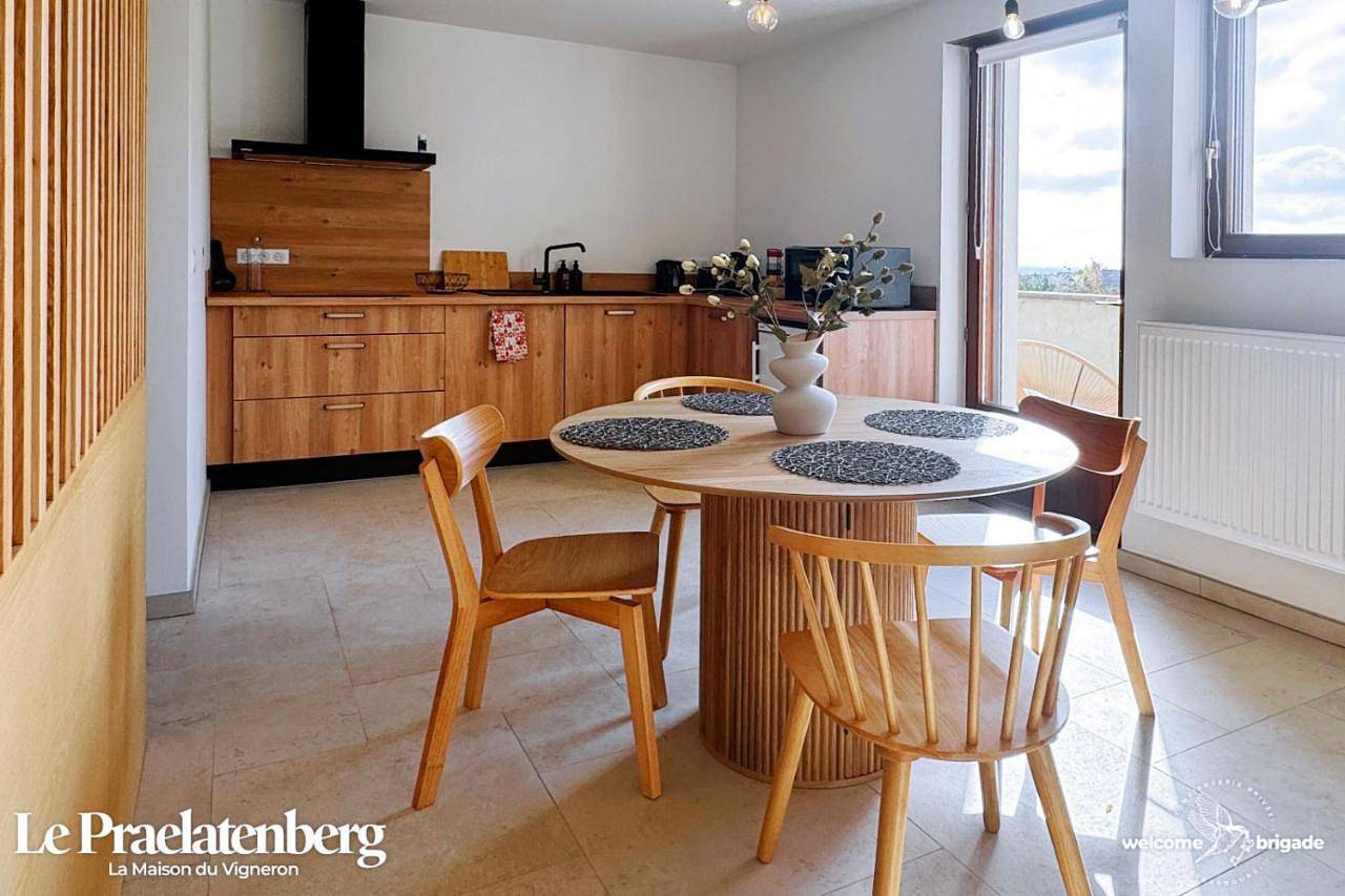 Appartement entier, Le Praelatenberg - La Maison des Vignerons in Orschwiller, Région de Sélestat-Erstein