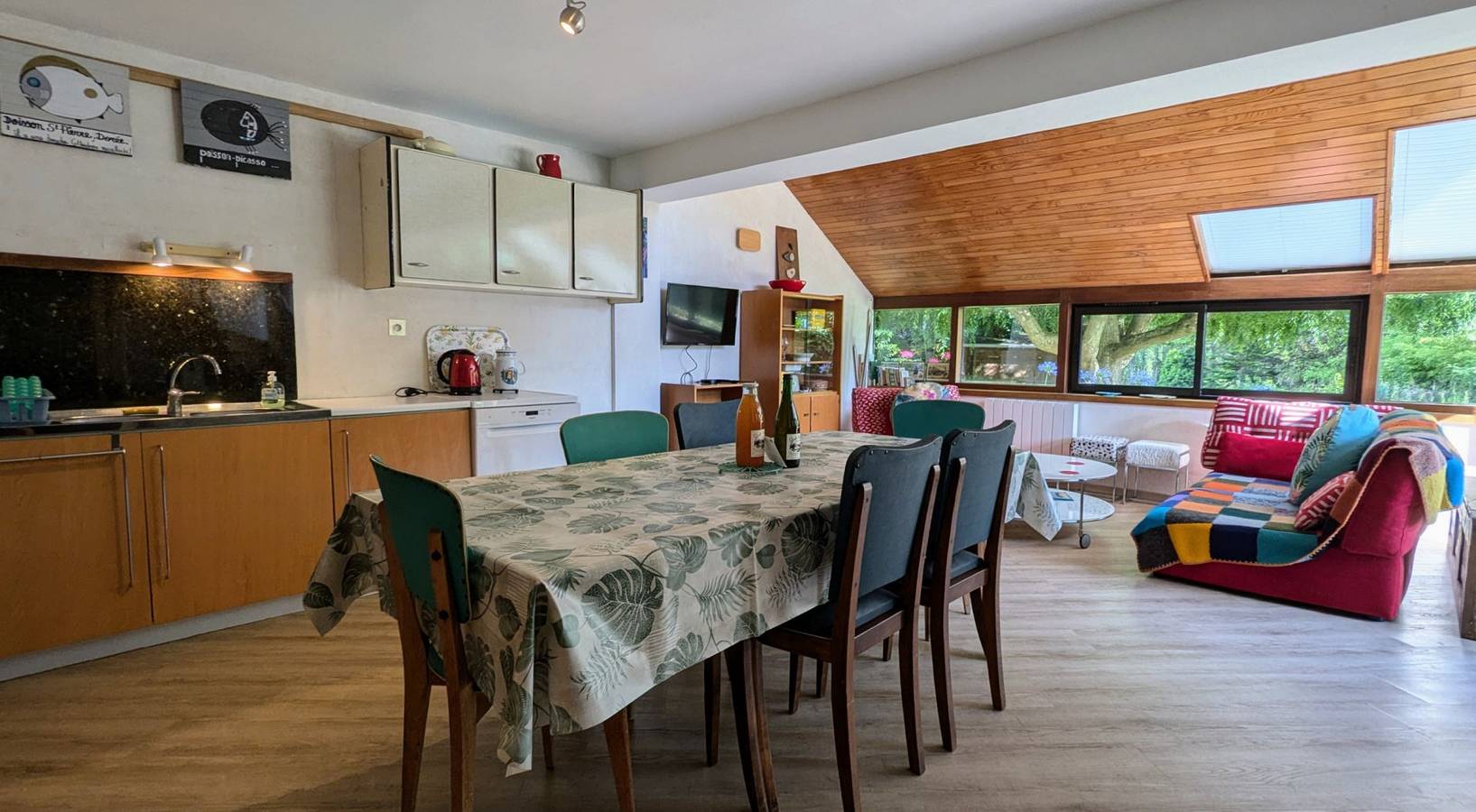 Maison de vacances avec jardin in Trédrez-Locquémeau, Ceinture Dorée