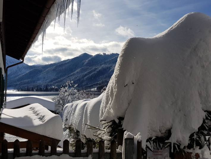 Ferienwohnung für 2 Personen, mit Garten und Balkon, kinderfreundlich am Schliersee - 4