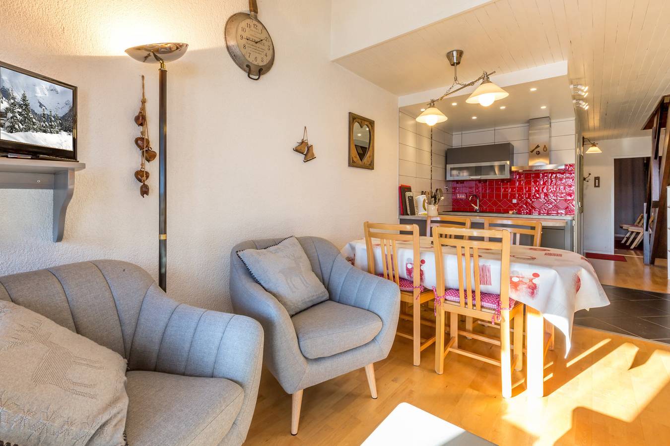 Apartamento vacacional entero, 3*, refurbished, beautiful view in La Clusaz, Región de Annecy