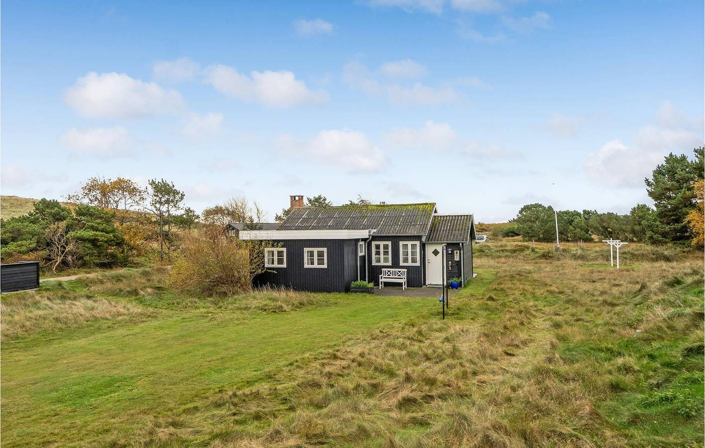 Ferienhaus für 4 Personen mit Terrasse in Sønderho, Wadden Sea National Park