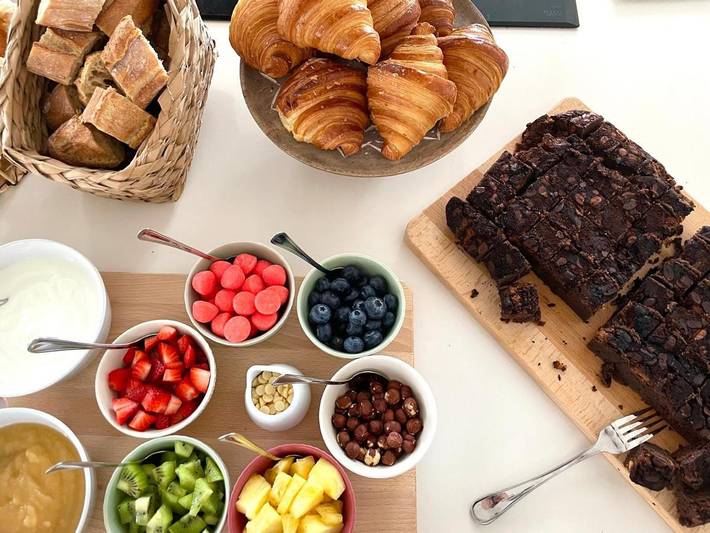 Location de vacances pour 2 personnes, avec terrasse ainsi que vue et jardin à Tinténiac - 2