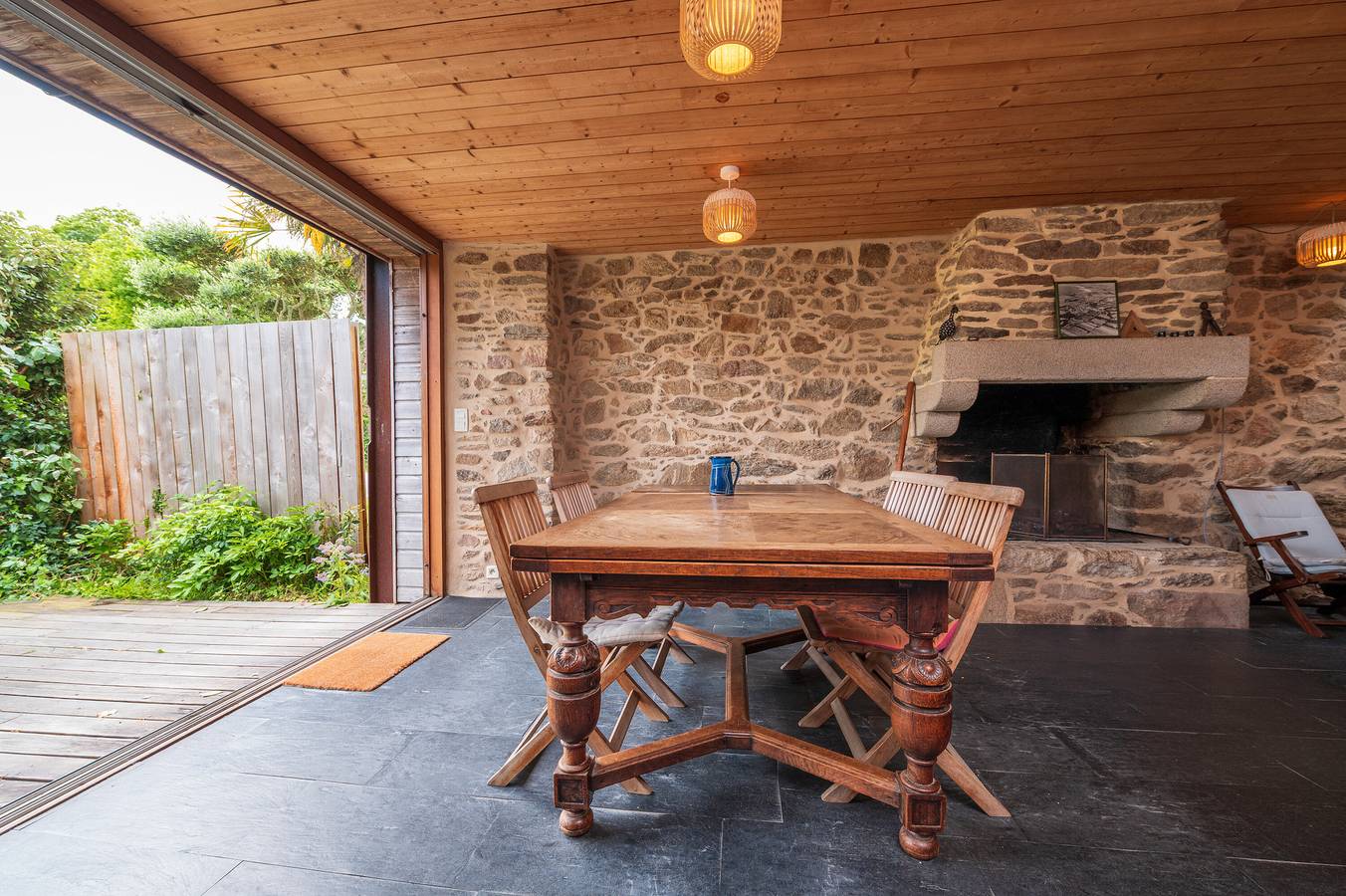 Casa de vacaciones 'A La Saline Plage À 10min À Pied' con terraza, jardín y Wi-Fi in Saint-Gildas-de-Rhuys, Côte des Mégalithes