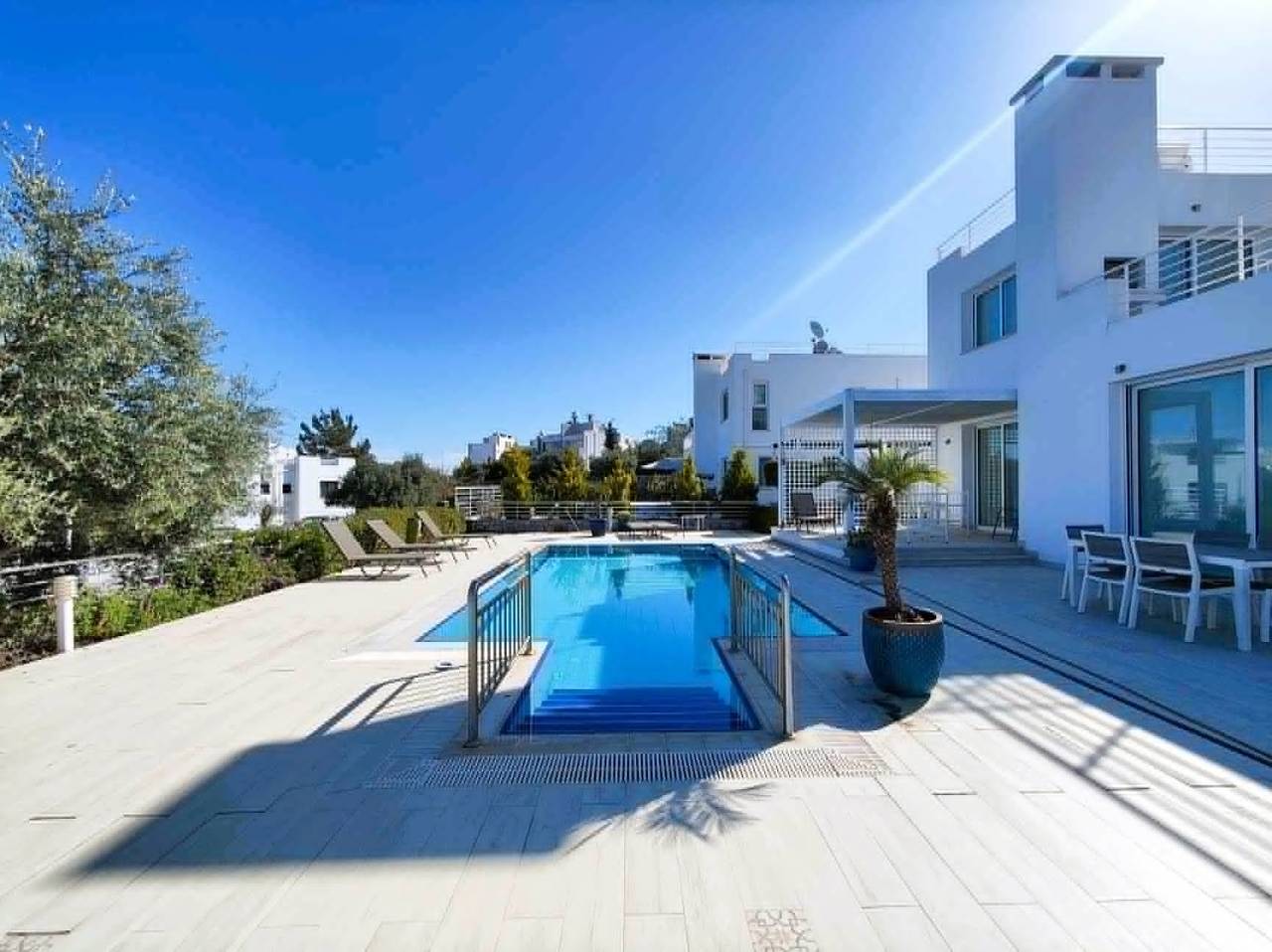 Villa à 4 lits avec piscine privée et vue sur l'océan in Chypre du Nord