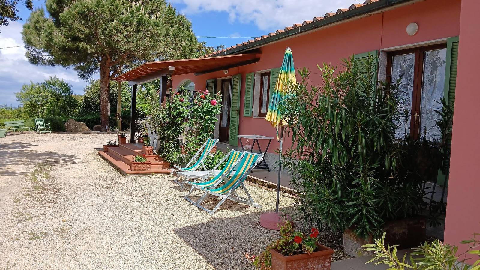 Appartement de vacances entier, Villa Giuliana, appartement de trois pièces 6/7 Ptl. in Capoliveri, Ile d'Elbe