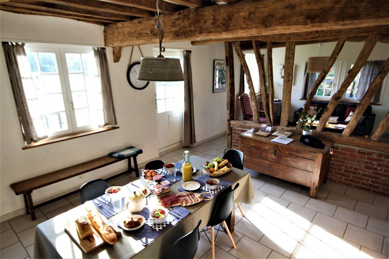Gîte für 6 Personen mit Terrasse in Ermenouville, Dieppe und Umgebung