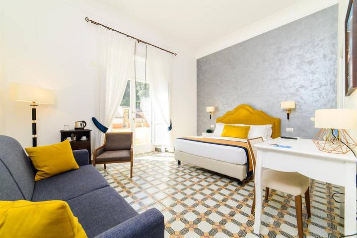 B&b voor 2 personen, met uitzicht en balkon in Amalfi