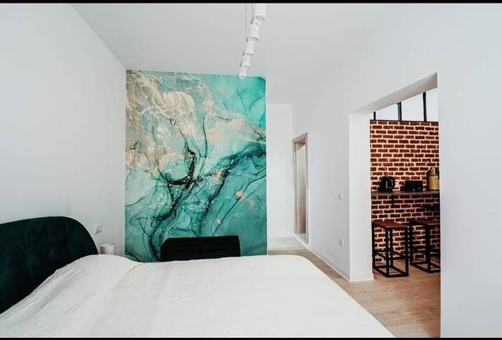 Apartament wakacyjny dla 2 osób, z Taras w Sybin
