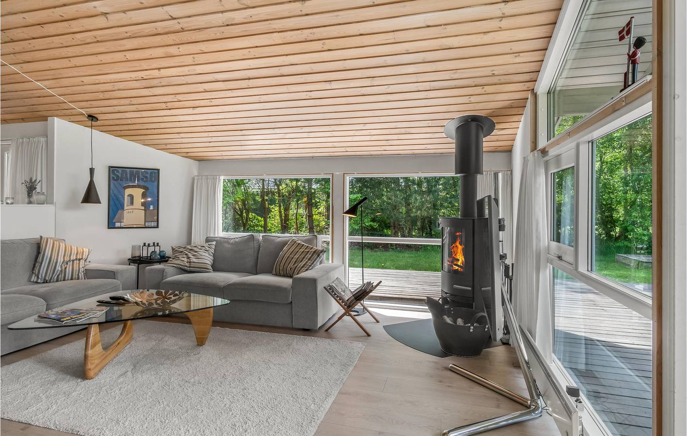 Ferienhaus für 6 Personen mit Sauna in Samsø