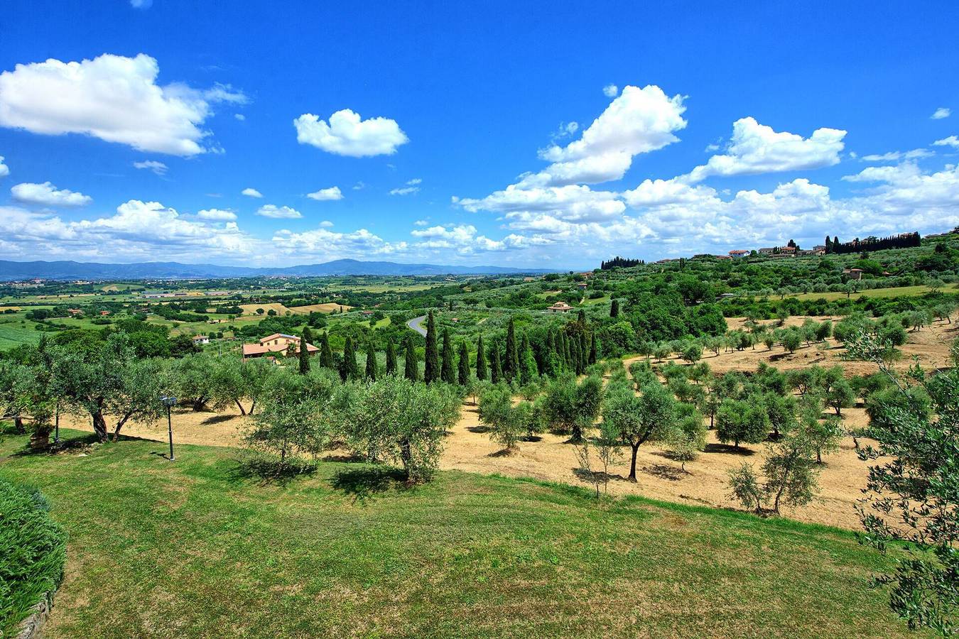 Villa für 12 Personen mit Terrasse in Lucignano, Chianti