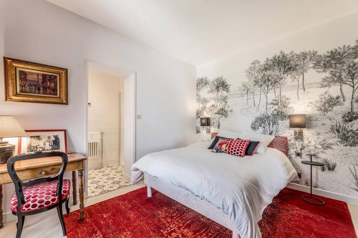 Location de vacances pour 2 personnes, avec jardin ainsi que piscine et vue à Toulenne - 4