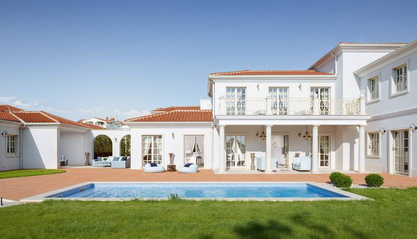 Ferienhaus für 8 Personen, mit Balkon und Garten in Umag und Umgebung