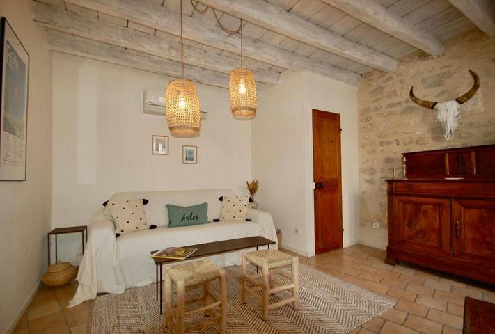 Location de vacances pour 2 personnes, avec vue dans Arenes D Arles