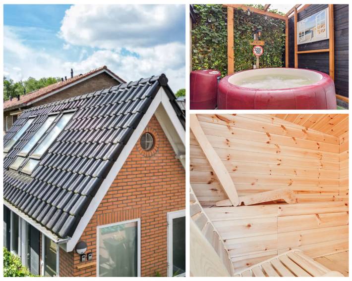 Vakantiehuis voor 2 personen, with Balkon/Terras and Balkon as well as Whirlpool and Tuin in Apeldoorn