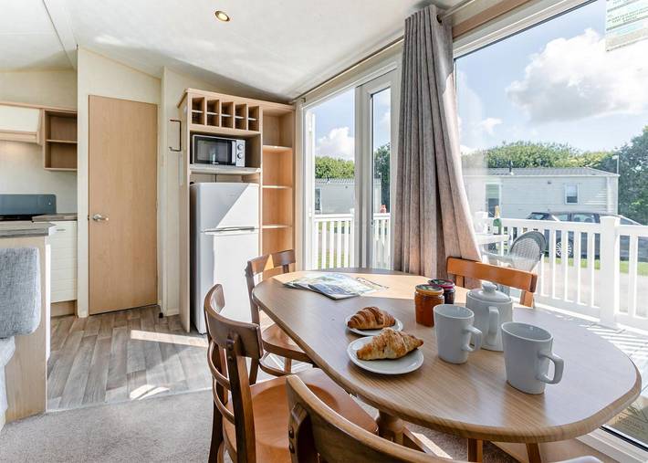 Caravan for 8 people in Cornwall