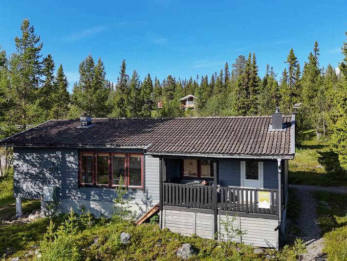 Ferienhaus für 5 Personen, mit Terrasse und Garten in Nordschweden