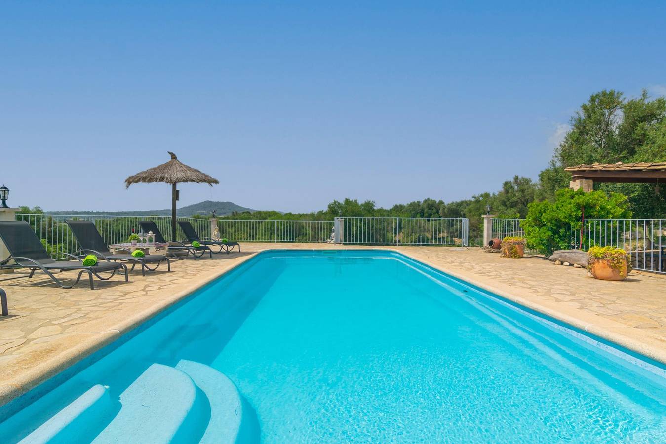 Finca Son Puça - Fantástica villa con piscina privada y Wifi gratis in Petra, Interior de Mallorca