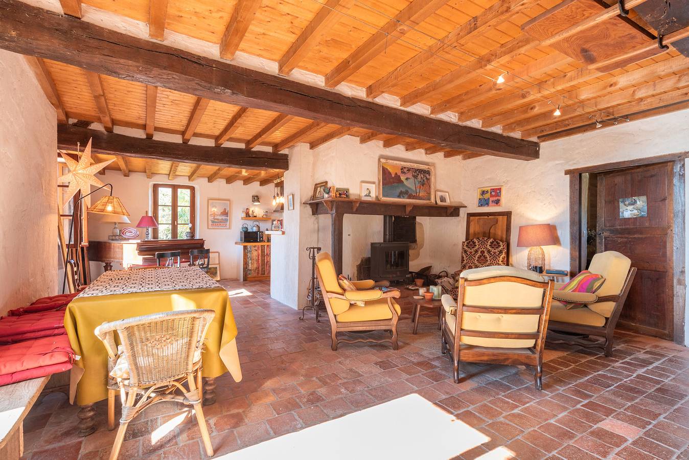 Ferienhaus 'La Toumet' mit Bergblick, privatem Pool und Wlan in Malabat, Gers