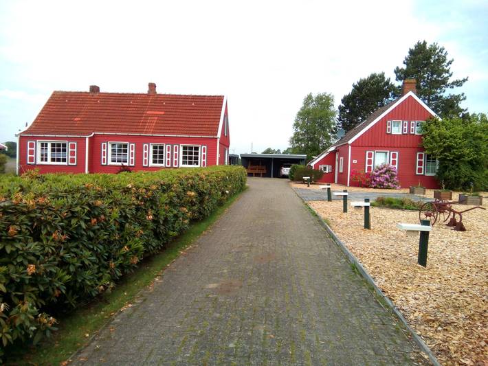 Ferienwohnung für 4 Personen, mit Garten und Terrasse in Westoverledingen