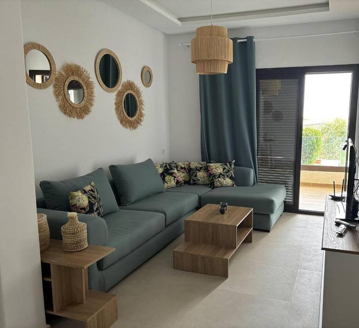 Appartement de vacances pour 5 personnes, avec vue ainsi que piscine et balcon