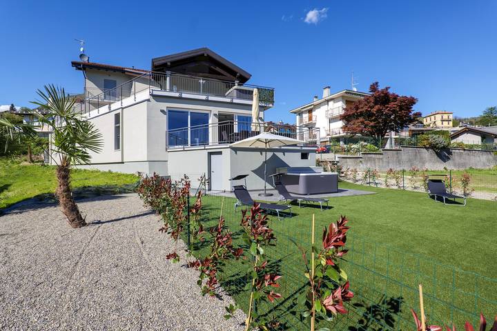 Ferienwohnung für 14 Personen, mit Whirlpool und Terrasse sowie Garten in Lago Maggiore (Piemont) - 4