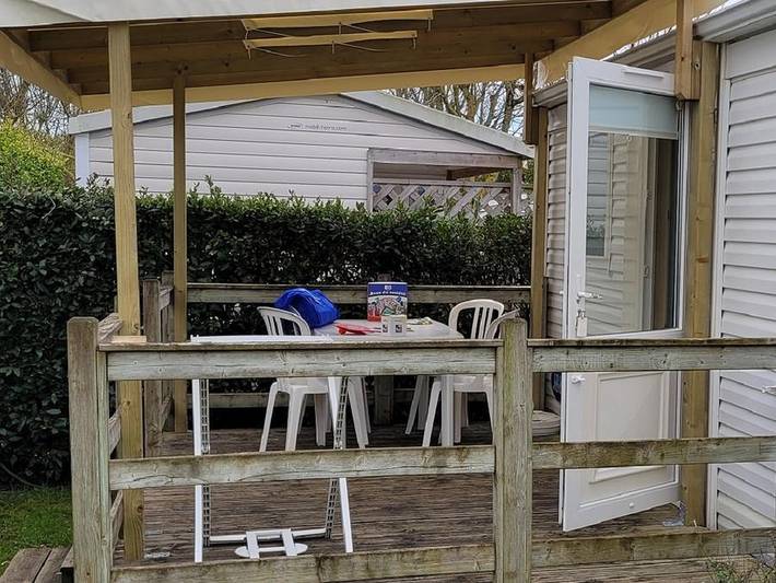 Flower Camping L'Abri-Côtier - Mobilheim 4 personen - Smally 21 m² (2 Schlafräume - 4 Pers.) Ohne Tv in Saint-Nazaire-sur-Charente, Rochefort und Umgebung