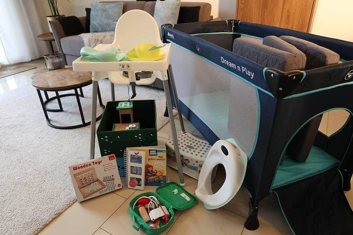 Appartement de vacances pour 5 personnes, avec terrasse et jardin - 1