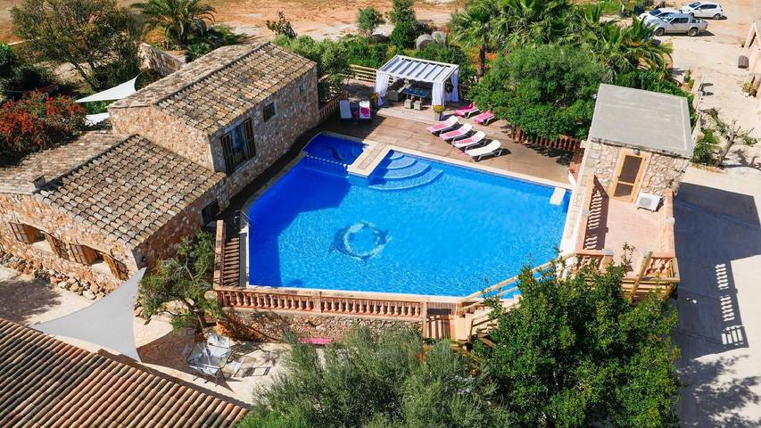 Finca für 10 Personen, mit Garten und Kinderpool in Es Llombards - 2