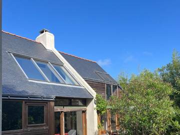 Location de vacances pour 8 personnes, avec jardin à Locmaria