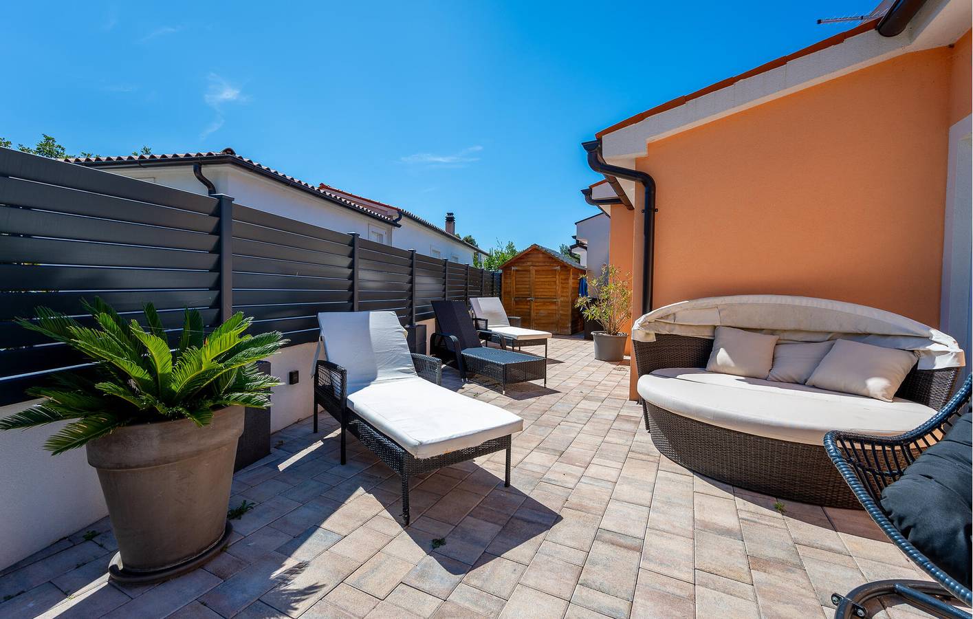 Ferienhaus für 4 Personen mit Pool in Barbariga, Südküste Istrien