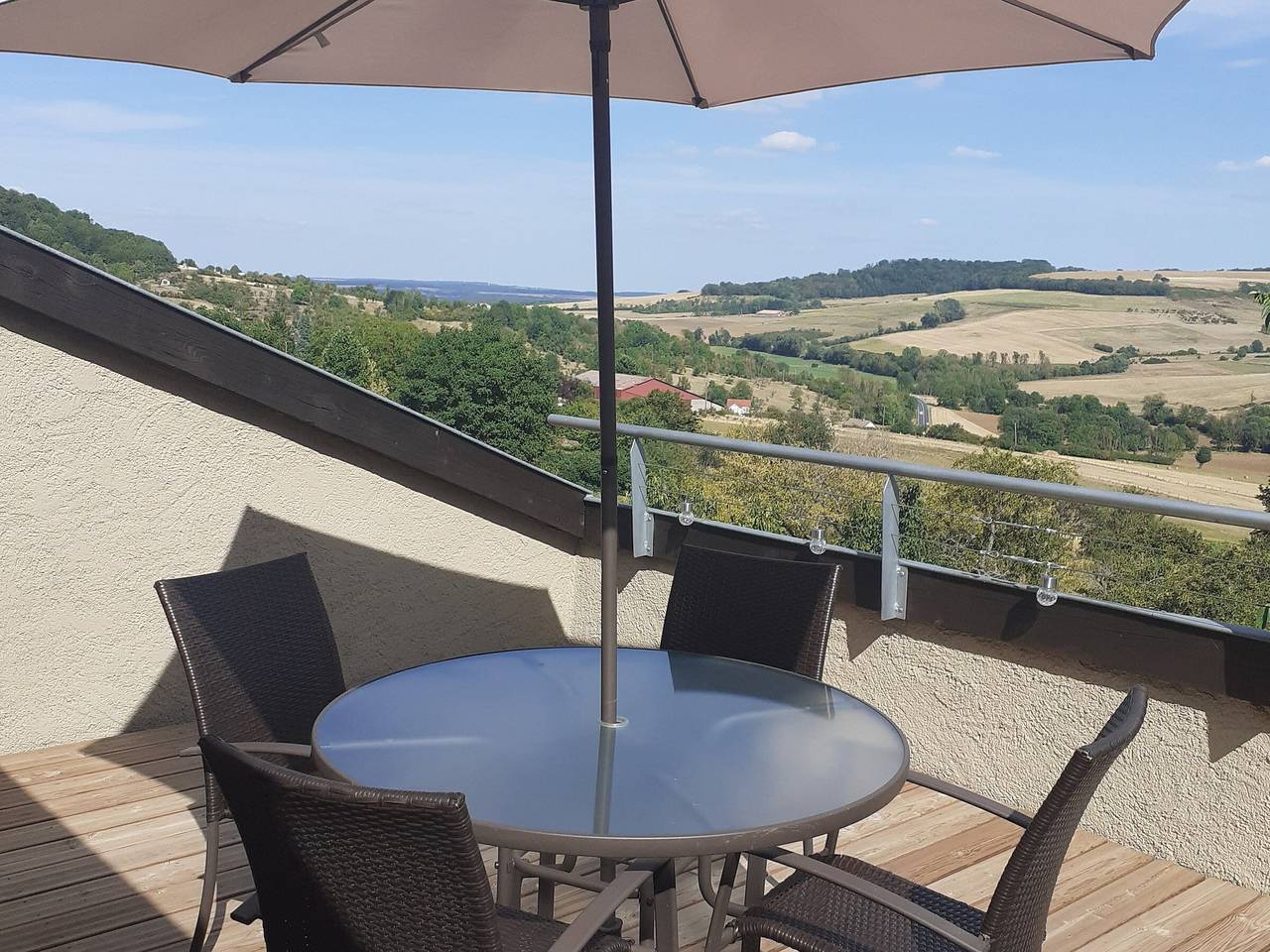 Historisches Ferienhaus mit Panoramaterrasse bei Nancy in Bouxières-aux-Chênes, Nancy und Umgebung