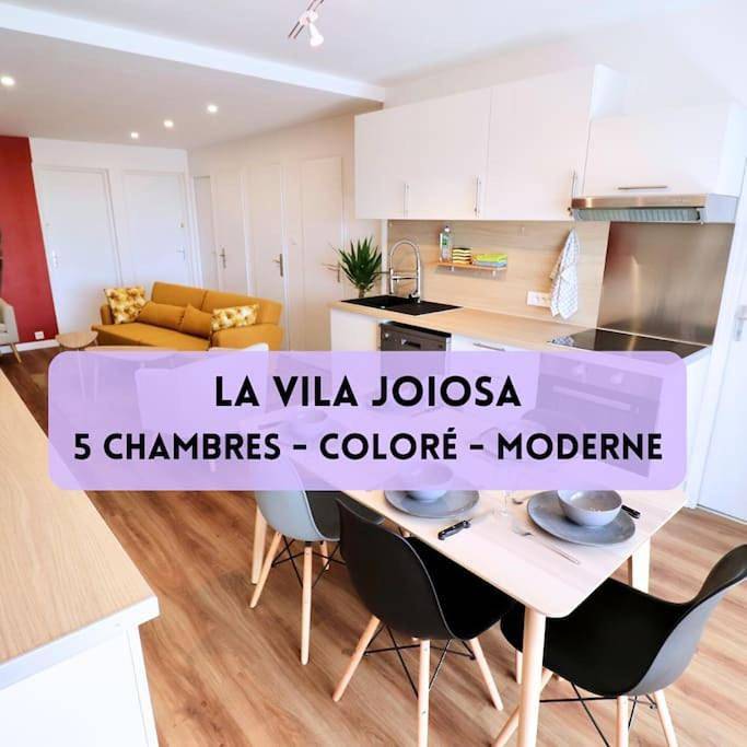 Gîte pour 10 personnes, avec Balcon et Terrasse à Saint-Herblain